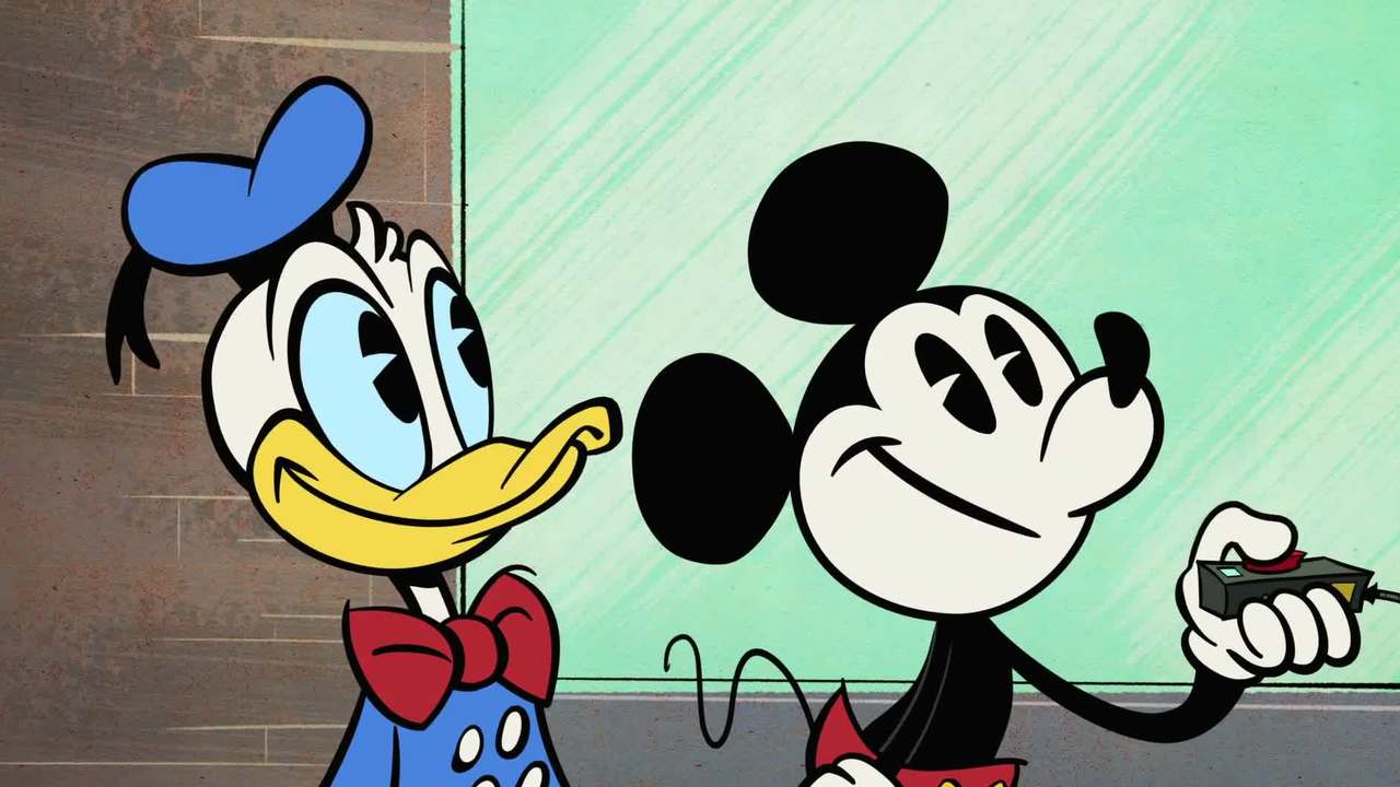 Yabla Player: Learn English: A Mickey Mouse Cartoon - Goofy's First Love